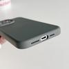 Для iPhone 16 15 Pro Max 14 Pro 13 12 11 чехол однотонный жидкий силиконовый тонкий защитный объектив мягкий матовый противоударный для Magsafe Magnetic Phone Cover