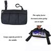 Waterproof Wheelchair Side Pouch Multipocket Wheelchair Hanging Bag Armrest Hanging Handle Holder Wheelchair Accessories