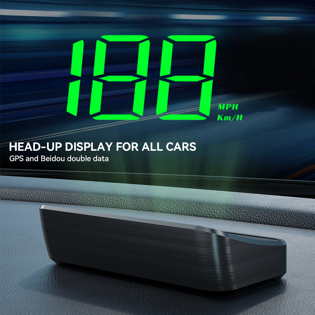 Автомобильный проекционный дисплей GPS Цифровой спидометр HUD Проектор на лобовое стекло КМЧ МИЛЬ/Ч Спидометр Автомобильная электроника Аксессуары