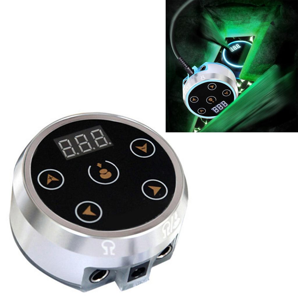 2A блок питания для татуировки сенсорный ЖК-дисплей ручка для татуировки машина блок питания кнопка переключения 14 дюймов одинарный