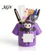 Halloween Desk Organizer Cute Witch Pen Holder, Resin Organizer, Makeup Brush Study Room Decor Cartoon Stationery Storage Container for Office School