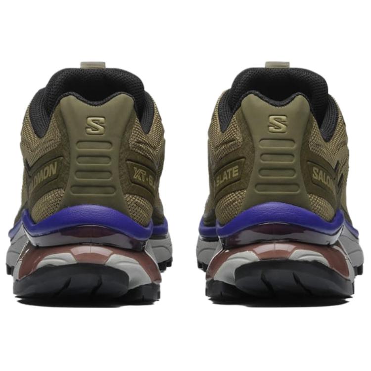 SALOMON XT-Slate Casual Versatile Shock Absorbing Slip Resistant Durable Low Top Running Shoes Unisex Running Shoes Tequila-Green 475758