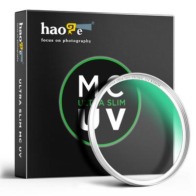 Haoge 43 мм MC UV Защитный фильтр для объектива для камеры Leica Ультратонкий Оптический 18 Серебристый Линзы, Стекло, Слои,