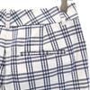 Brooks Brothers Брюки в клетку эластичные белые Женские Б/У