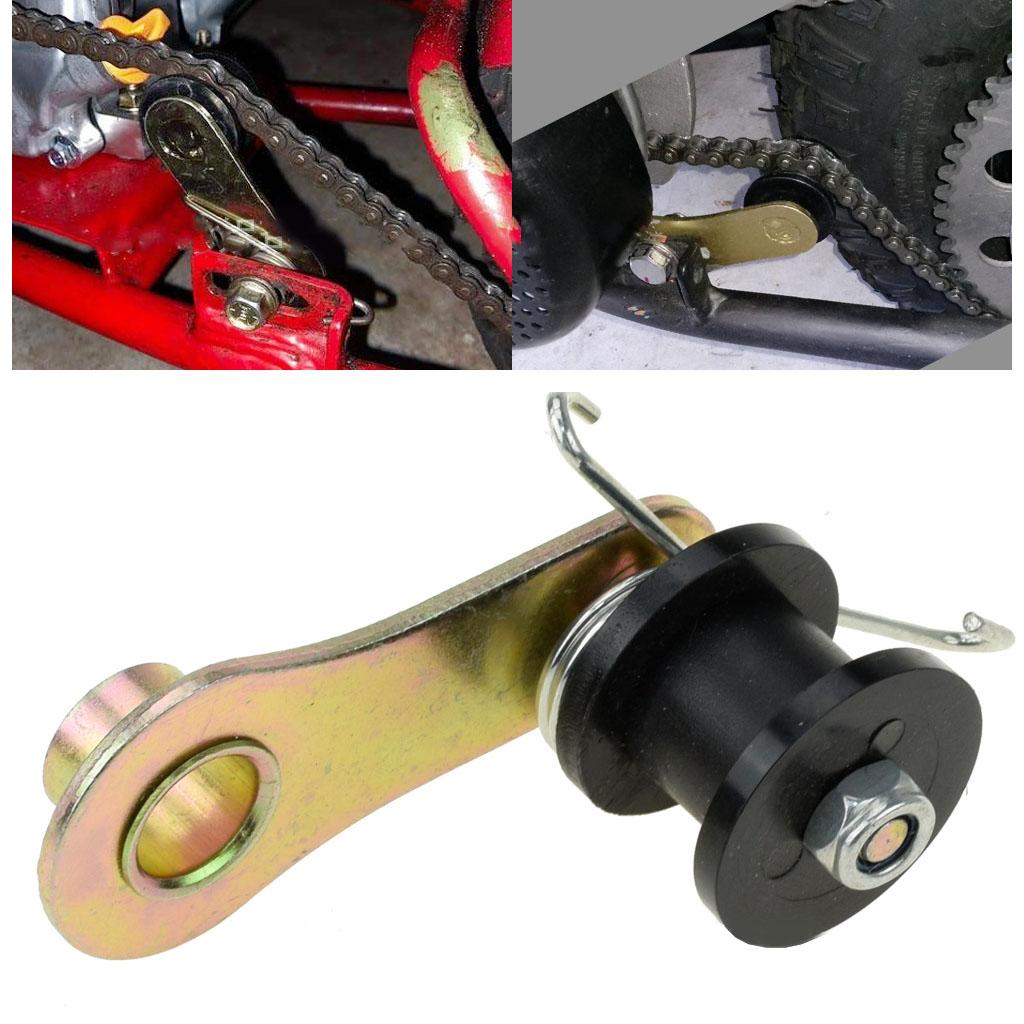All Purpose Chain Roller Tensioner Kit Metal Chian Tensioner Easy Installation Powersports Chain Adjusters