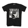 2026 Новая рок-группа Nirvana Футболка с коротким рукавом Курт Кобейн Панк-стиль Хлопок Приталенная Молодежная Летняя Повседневная Футболка для Мужчин