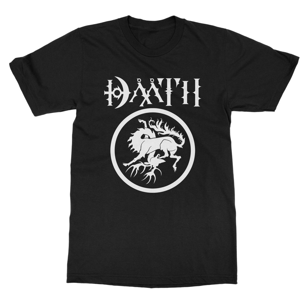 Футболка с графикой группы Daath, хлопковая, унисекс, летняя, с коротким рукавом, модный бренд, роскошная, повседневная, винтажная, ретро, топ