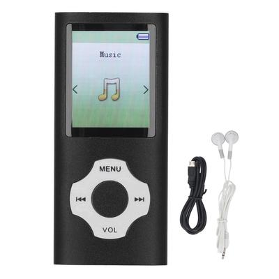 MP3 MP4 плеер Hi-Fi звук 1,8-дюймовый цветной экран 128 ГБ расширяемый портативный видео музыкальный плеер с электронной книгой голосом