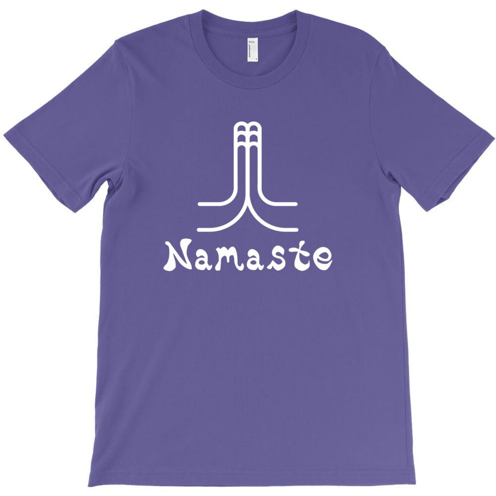 Namaste T Shirt Print For Man Short Sleeved Tees Pre Cotton Tops Short Sleeve Tees The