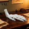 Spooky Hand Decoration 3D Printed Skeleton Figurine, Bone Statue for Dark Style Ornament Halloween Party, Gothic Model, Desk Decor