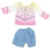Кукольные топы и штаны, уникальный узор, аксессуары для 18-дюймовой куклы, детский подарок