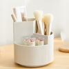 Rotating Desktop Makeup Brushes Organizer Cosmetic Storage Box Portable Lipstick Eyeliner Holder Skincare Pen Organizer Stand