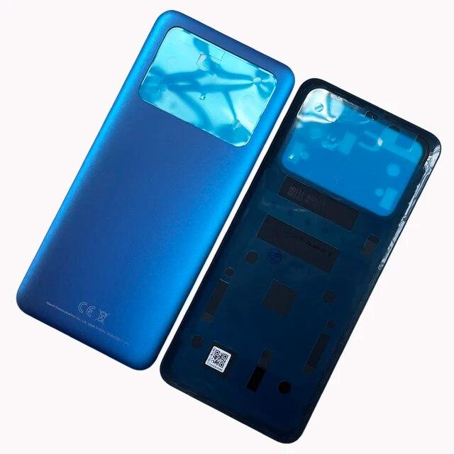 Для Xiaomi POCO M4 Pro 4G задняя крышка батарейного отсека задняя дверь корпус Mi POCO M4Pro крышка запасные части для ремонта
