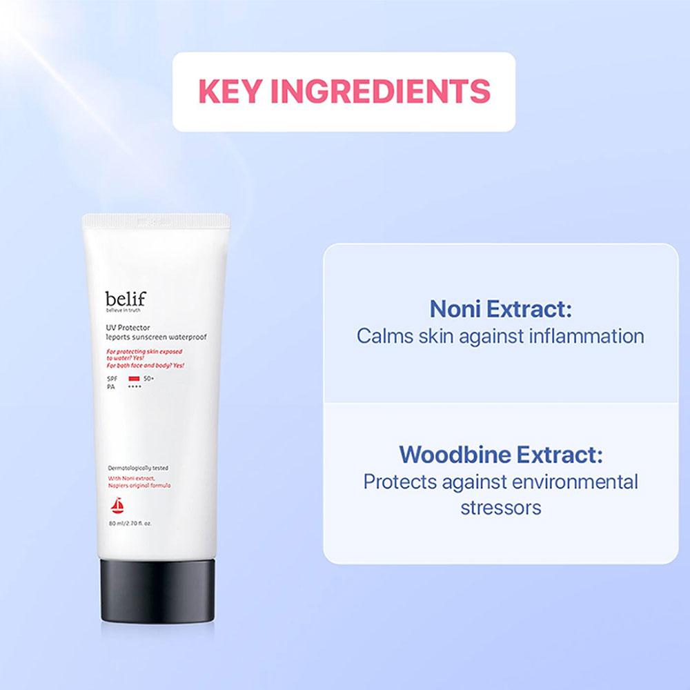 Belif UV Protector Multi Sunscreen 80ml (SPF50+)