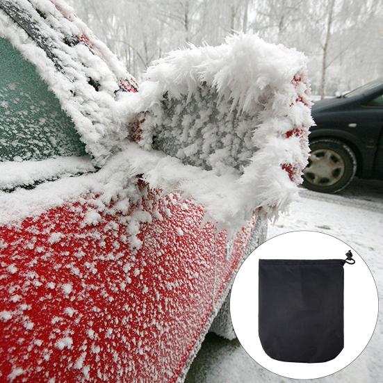 1 пара автомобильных зеркал заднего вида, водонепроницаемая ткань Оксфорд, регулируемый шнурок, защита от снега и солнца, пыли, авто, внедорожник, боковое крыло, защита для зеркала