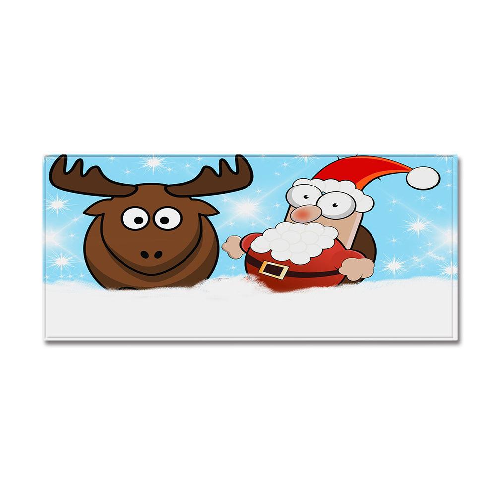 Рождественский кухонный песочный ковер придверный коврик длинный напольный коврик