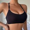 Women's Sling Wrap Breast Sexy Lace Beauty Back Bra No Steel Rings Push Up Bra Fashion Seamless Backless Vest Ladies Underwear