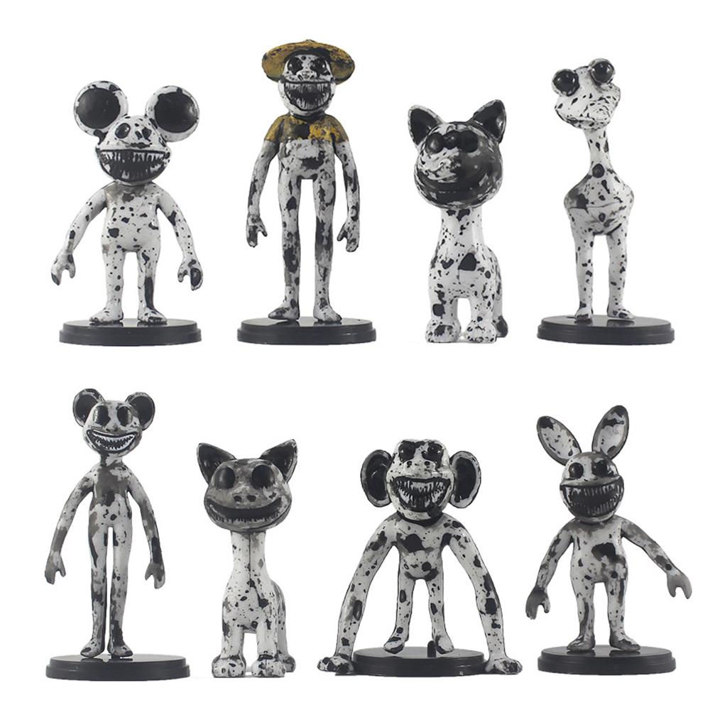 Новые 8 шт. фигурки Zoonomaly для фанатов игры, фигурки ужасов, украшения для вечеринки