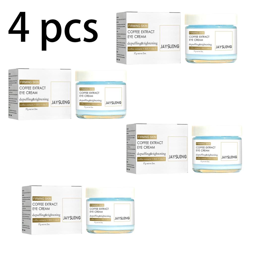 Jaysuing Кофейный укрепляющий крем для глаз, уменьшает мелкие морщины, пигментные пятна и темные круги; укрепляет, увлажняет и насыщает; подходит для области вокруг глаз, 57 г