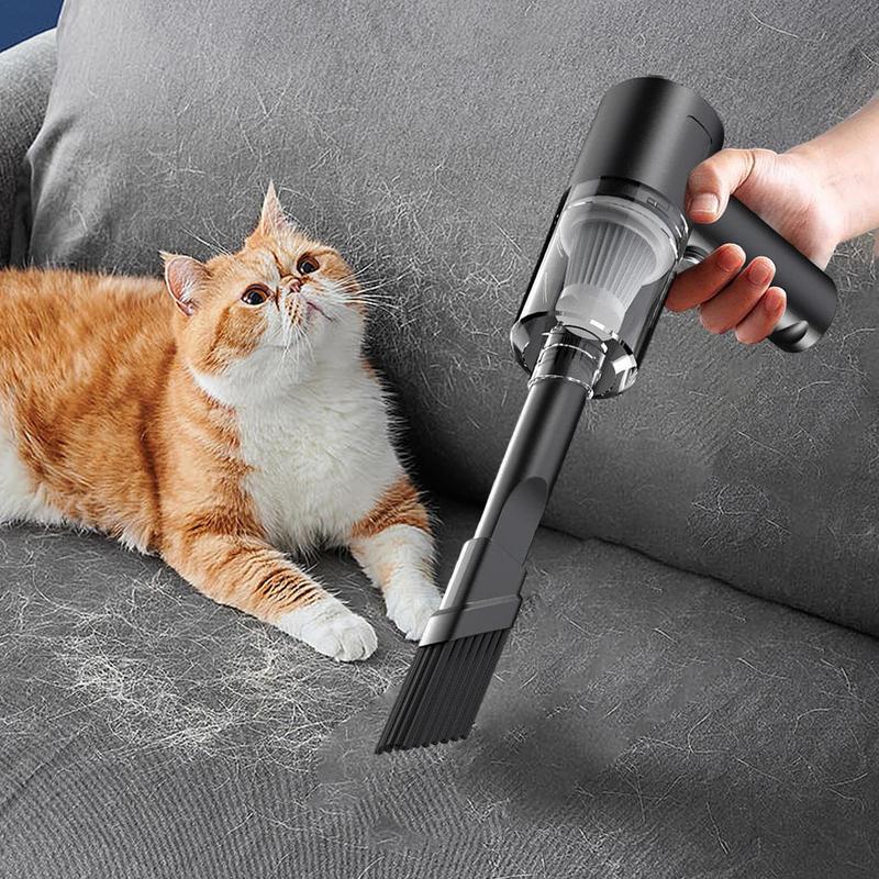 Автомобильный пылесос с мощным всасыванием, беспроводной портативный пылесос, портативный автоматический пылесос для дома и автомобиля, мини-пылесос двойного назначения