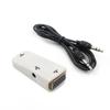 HDMI-совместимый гнездовой адаптер с 3,5 мм VGA гнездовым AUX аудиоконвертером для телевизора
