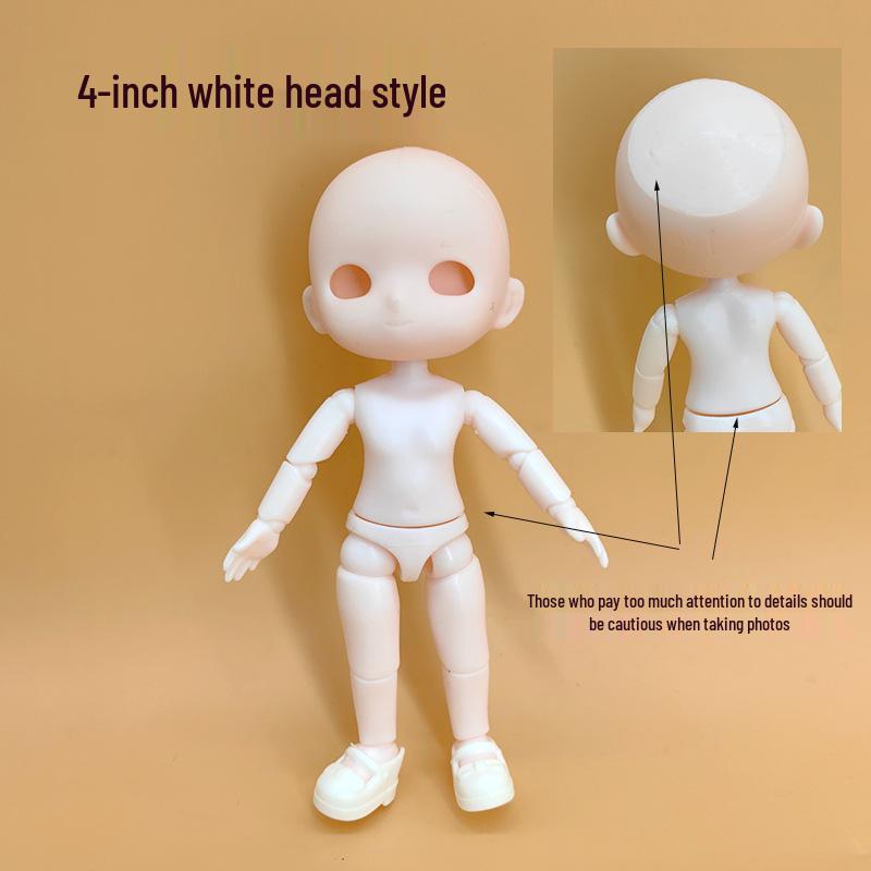 13 см BJD кукла-манекен для переодевания с подвижными кистями 9.5 см и макияжем, включает аксессуары принцессы