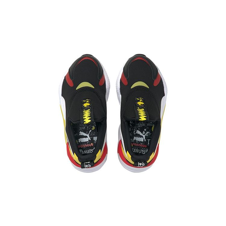 (PS) PUMA RS-X x Peanuts 'Black Yellow Red' Kids' 381874-01