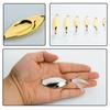 5g 7.5g 10g 15g 20g Fishing Lures Gold Silver Treble Hook Fishing Accessories Spinner Spoon