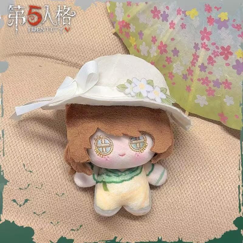 10 см Identity V Садовник Плюшевые Куклы Брелок Подвеска Пленник Плюшевые Игрушки Искатель Набитая Сумка Кукла Праздничный Подарок