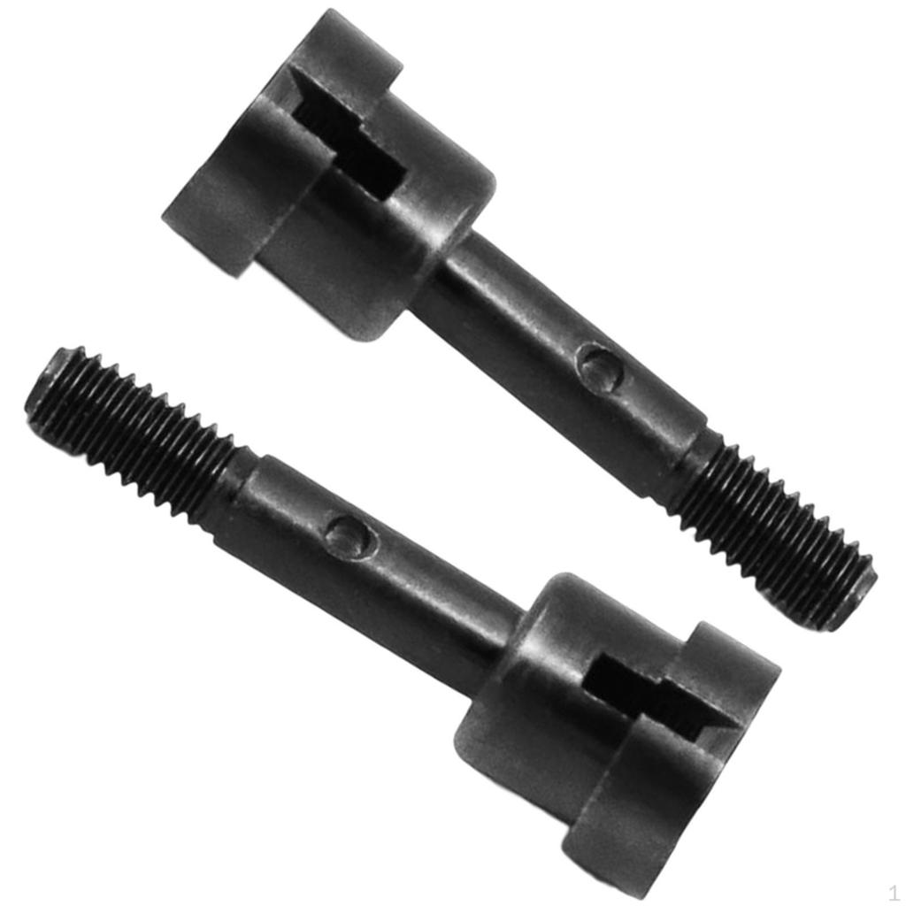 1 Pair 1:16 Scale Metal Wheel Shafts Upgrade for HSP 94186 RC car Trucks DIY Accessory