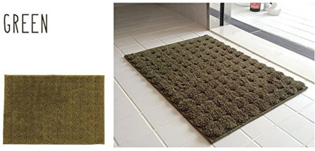 Коврик для ванной быстросохнущий симпатичный простой коврик x 90 (60 см, слоновая кость)