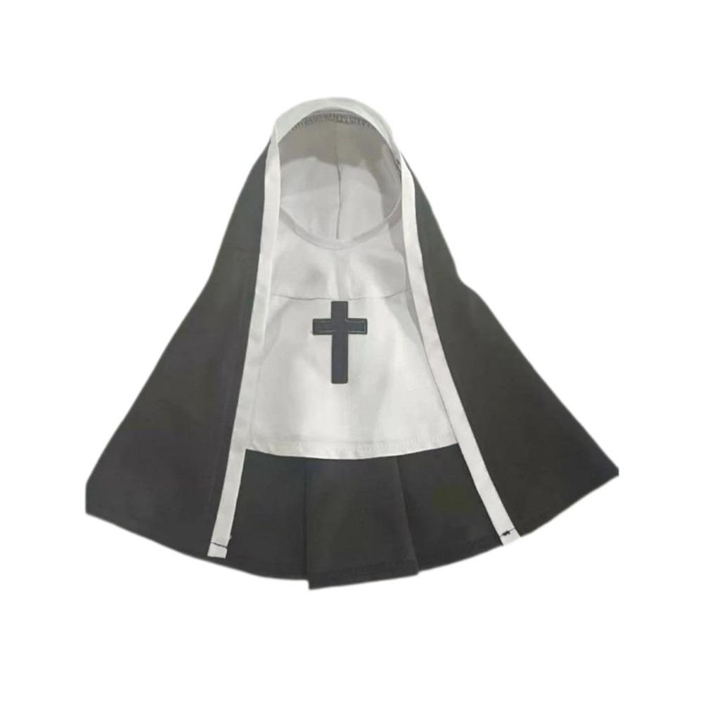 Soft Pet Nun Cloak Cat Puppy Cat Cosplay Costume Sets  Pet Supplies Clothing