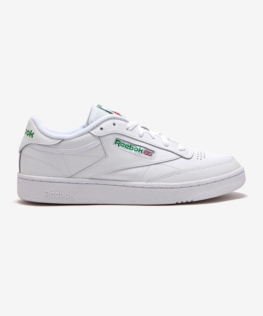 Reebok Клуб C 85 - Белый:Зеленый / Ar0456