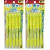 Pilot Friction Light Стираемый Маркер-Хайлайтер Желтый 5 шт PSFL50SL5Y ( 2)
