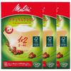 Melitta Coffee Filter Brown 100 Sheets X 3 Boxes Aroma Magic Natural Brown for 2-4 Cups 100 Sheets X 3 Boxes 593181