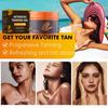 Крем-гель для ускорения естественного загара 150 мл Интенсивный гель для загара для соляриев и улицы Нежирный Крем для восстановления кожи после солнца Кремовый для всех типов кожи