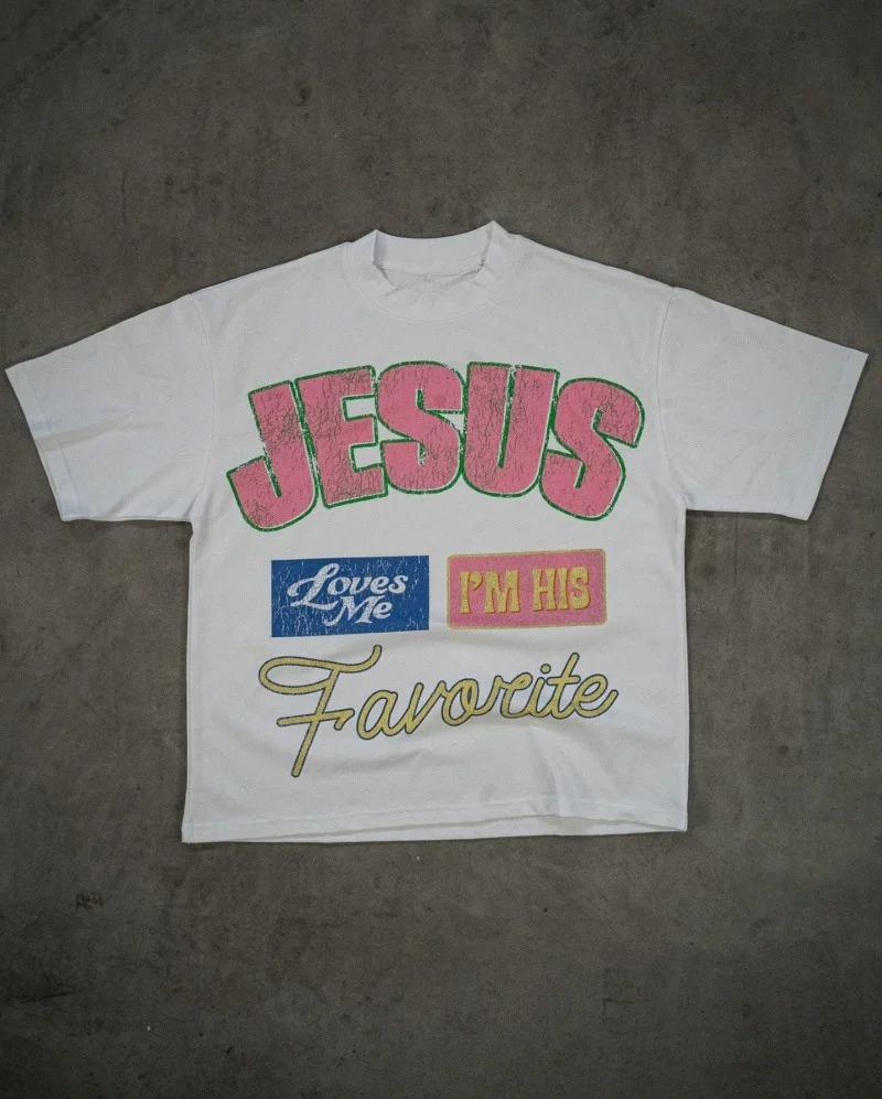 Classic 90s Highstree Y2K Harajuku Retro Fashion Print TShirt Unisex Women Crewneck Cotton Summer Tee Oversized Loose Casual Top