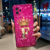 Чехол для телефона с начальной буквой короны для пары для ZTE Blade V40 Pro/ZTE 9046 Мягкий силиконовый черный чехол Ударопрочный корпус Чехол для ZTE 9046