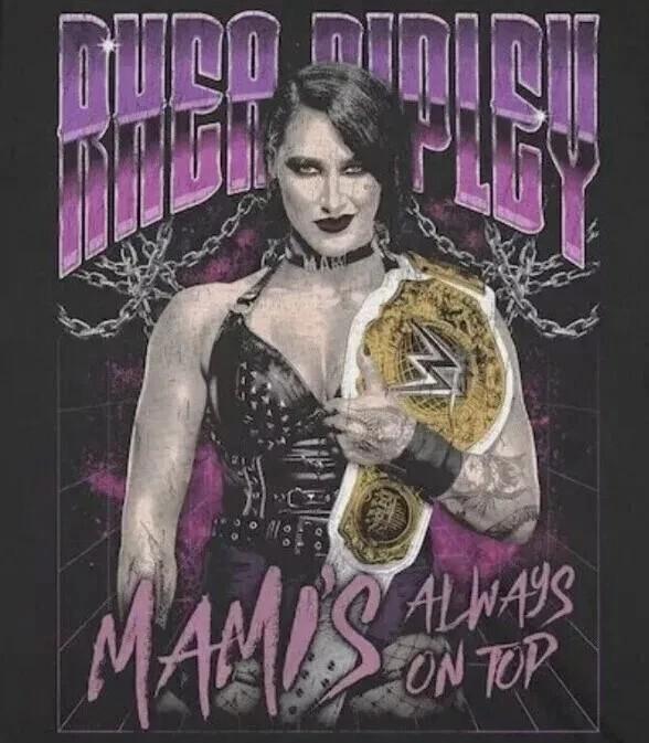 РАСПРОДАЖА Винтажная футболка Rhea Ripley унисекс горячая горячая футболка для фаната новая футболка Унисекс Футболка