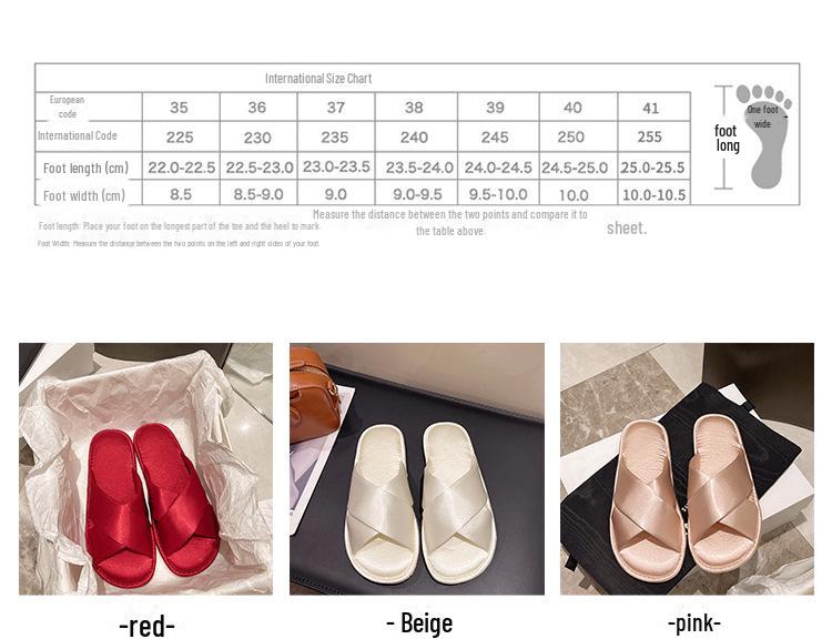 Роскошные женские домашние тапочки: Удобный, нескользящий, дезодорирующий плоский носик для использования весной, летом и осенью.