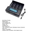 4 Slot 18650 Smart Charger with LCD Display Fast Stable And User-Friendly Ample Capacity Battery Charger 26500 AA/AAA Batteries