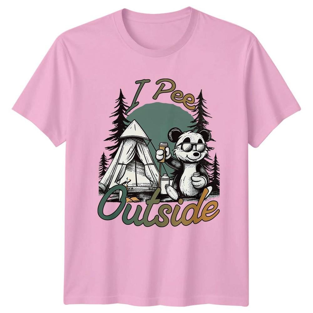 I Pee Outside TShirt Funny Camping Outdoors Christmas Gift For Him And Her