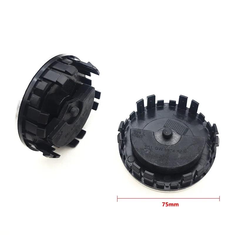 4pcs 75mm Car Wheel Hub Cover Caps Floating Center Caps for Mercedes Benz W203 W204 W205 W176 W177 W212 W213 A B C E S GLC GLE
