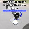 Man Bicycle 1PC/1Pair Rear View Convex Mirror Handlebar Cool Drop Bar Mount Acrylic Lens Back Sight Reflector Light Weight