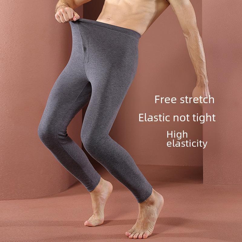 Мужские двухсторонние теплые облегающие брюки из плотного немецкого бархата, большие размеры для людей среднего и пожилого возраста, осенняя одежда