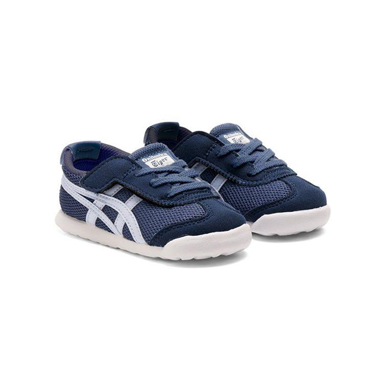 Onitsuka Tiger MEXICO 66 Abrasion Resistant Low top Toddler Shoes Dark Blue Infant And Toddler 1184A129-400
