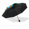 Chucky's Friendship Adventure Portable Automatic Umbrella Sturdy 8-Rib Shaft Compact Design for Women/Men Compact Folding Umbrella