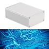 Circuit Board Aluminum Alloy Case Sandblasted Oxidized Project Enclosure Waterproof Lightweight DIY Instrument Box
