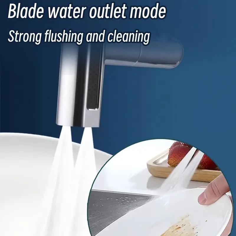 Вращающаяся на 360° кухонная насадка «Летящий дождь» с защитой от брызг, холодная и горячая мойка для посуды, мойка для овощей, многофункциональная мойка