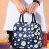 Version Fresh Daisy Printed Portable Lunch Box Bag Multifunctional Insulation Pouch Outdoor Cold Insulation Ice Pack Fashionabl